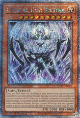 Crystal God Tistina -- DUNE-EN089 -- Quarter Century Secret Rare - 1st Edition